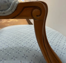 Load image into Gallery viewer, Antique Louis XV Carved Wood Frame Upholstered Arm Chair
