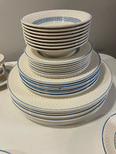Load image into Gallery viewer, Eight Place Settings, Elaine Blue Mansard Pattern from Copeland Spode (Plus  Addt'l  Pieces)