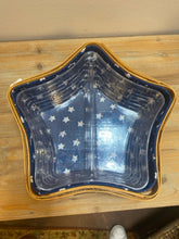 Load image into Gallery viewer, Large Star Shaped Longaberger American Flag Basket
