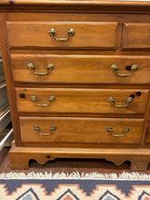 Load image into Gallery viewer, Nine Drawer Knotty Pine Dresser from Thomasville