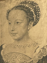 Load image into Gallery viewer, Framed Print Portrait of Marguerite de Valois (Queen Margot) by Francois Clouet