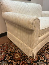 Load image into Gallery viewer, Two Cushion Cream Patterned Loveseat