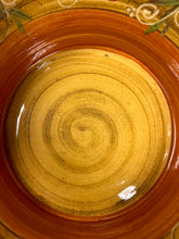 Load image into Gallery viewer, French Provencal Round Ceramic Bowl, Yellow, Orange and Cream
