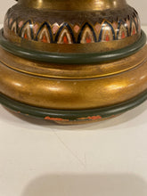 Load image into Gallery viewer, Vintage, Asian Motif Enamel &amp; Brass Cloisonne Lamp from Marbo Lamp Co.
