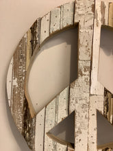 Load image into Gallery viewer, Reclaimed Wood Peace Sign
