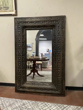 Load image into Gallery viewer, Reclaimed Tin Ceiling Tile Mirror Sourced from Chicago Ceilings
