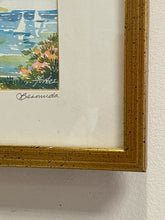 Load image into Gallery viewer, Watercolor &quot;Devonshire Bay&quot; Bermuda by Joan Forbes, signed
