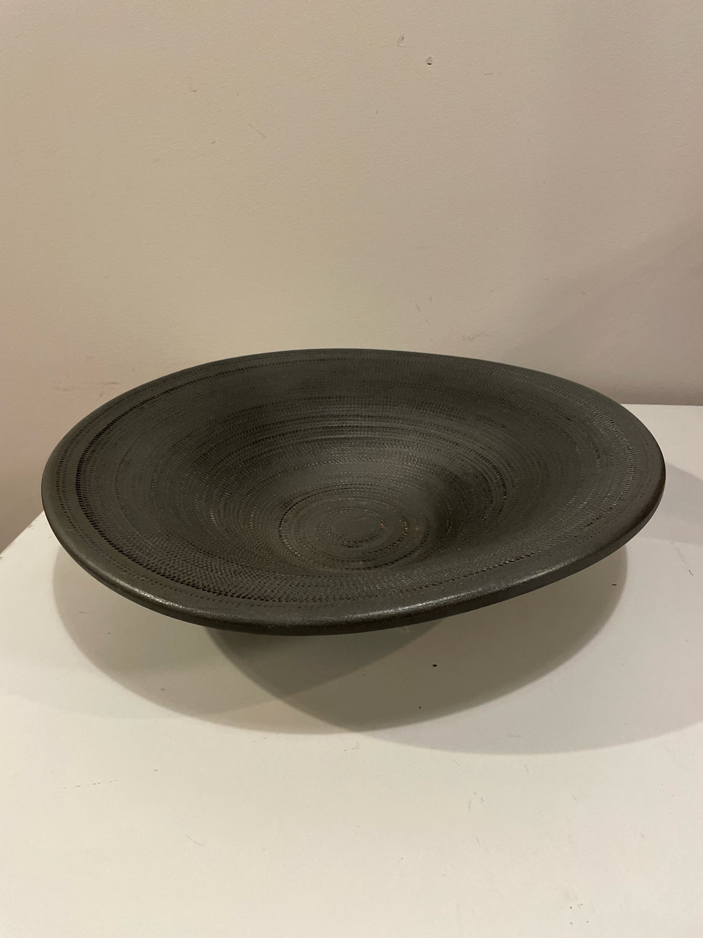 Black Terra Cotta Bowl