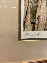 Load image into Gallery viewer, Framed English Cottage  Print by Tom Caldwell, signed

