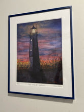 Load image into Gallery viewer, Original Giclee"Tybee Island Lighthouse" by Susan Willis, signed &amp; numbered
