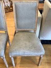 Load image into Gallery viewer, Pair of Vintage French Square Back Side Chairs from Restoration Hardware

