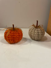 Load image into Gallery viewer, Pair Of Hand Made Pumpkins
