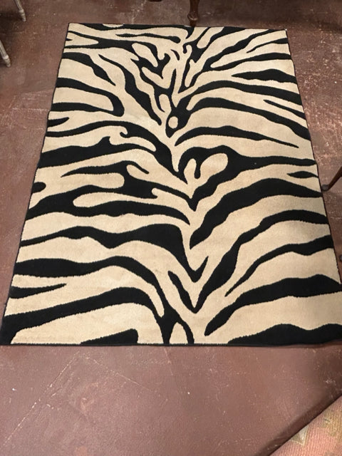 Animal Print  Rug with Pad
