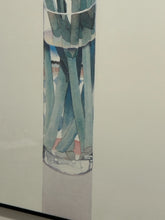 Load image into Gallery viewer, Framed "Symphony Iris" Poster by Gary Bukovnik for the San Francisco Symphony
