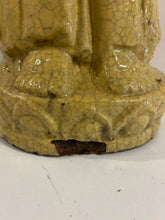 Load image into Gallery viewer, Yellow Ceramic Buddha Statue
