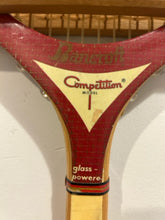 Load image into Gallery viewer, Vintage Wood Tennis Racket with Wood Press from Bancroft
