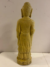 Load image into Gallery viewer, Yellow Ceramic Buddha Statue
