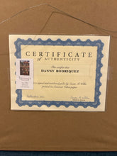 Load image into Gallery viewer, Original Giclee "Danny Rodriguez" by Susan Willis, signed &amp; numbered
