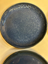 Load image into Gallery viewer, Set of 4 Blue Speckled Salad Plates
