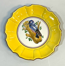 Load image into Gallery viewer, Majolica Bird Plate made in Italy VI
