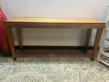 Load image into Gallery viewer, Contemporary Maple Console Table
