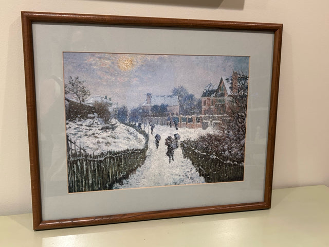 Framed Print of Monet's 