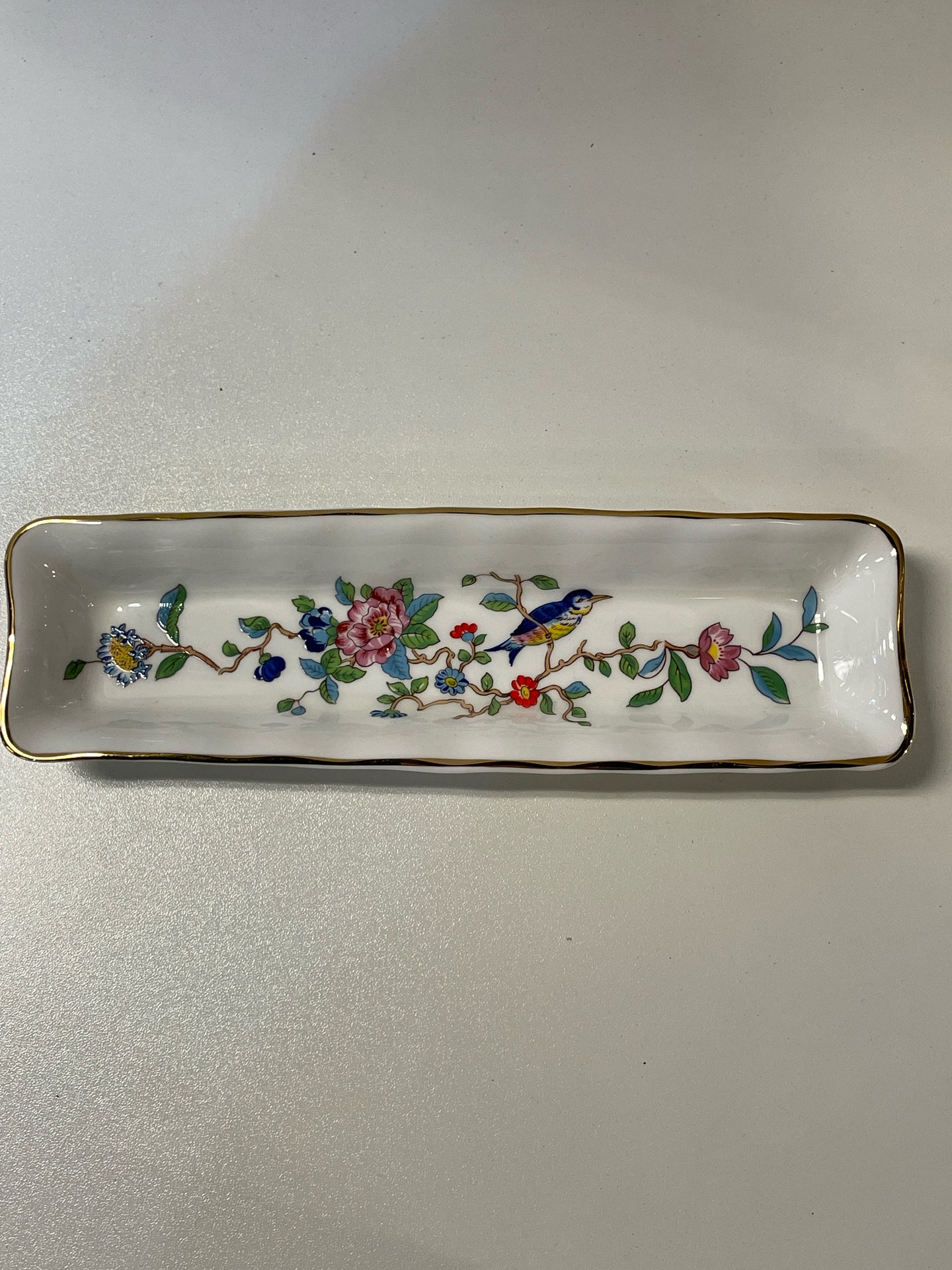 Rectangular Floral Dish