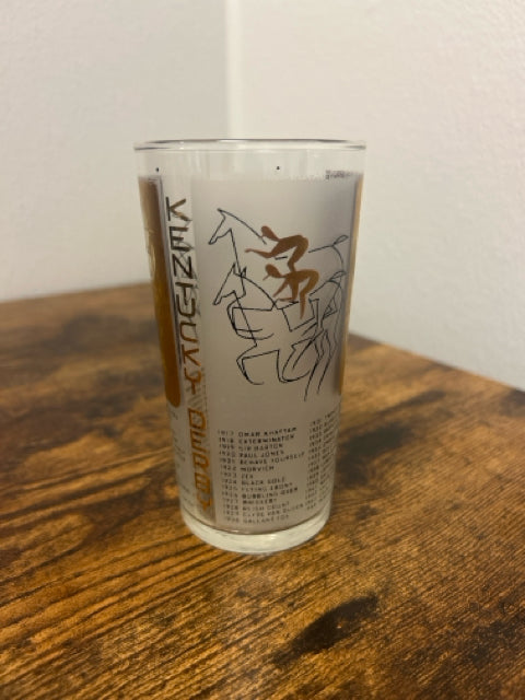 Commemorative Kentucky Derby Mint Julep Glass 1958