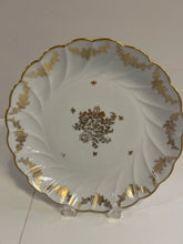 Load image into Gallery viewer, Limoges Gold &amp; White  Porcelaion Plate
