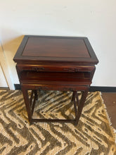 Load image into Gallery viewer, Two Asian Style Nesting Tables
