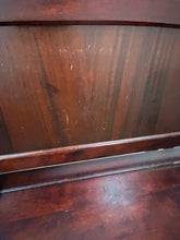 Load image into Gallery viewer, Vintage Wood Bench with Seat Storage
