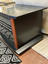 Load image into Gallery viewer, Black Nightstand with Smoke Glass Front from Dania Furniture

