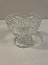 Load image into Gallery viewer, Cut Glass Pedestal Bowl
