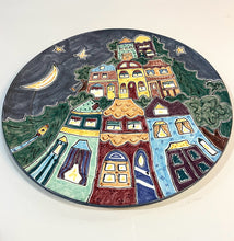 Load image into Gallery viewer, Decorative Ceramic Platter by CJ Niehaus, siigned
