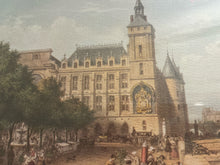 Load image into Gallery viewer, Framed Print of Tour de l&#39;Horloge du palais de la Cite  by Isidore Deroy
