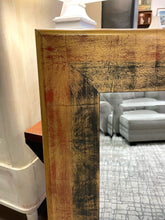Load image into Gallery viewer, Gold and Red Finished Beveled  Mirror from Uttermost
