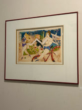 Load image into Gallery viewer, Framed Print "Circus Folley" signed
