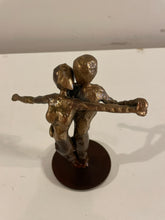 Load image into Gallery viewer, Bronze Sculpture of Dancing Couple by Dave Rizzo, signed
