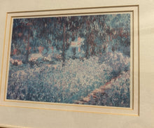 Load image into Gallery viewer, Framed Print "The Artist's Garden at Giverny" by Claude Monet
