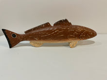 Load image into Gallery viewer, Hand Carved Wood Fish, stamped
