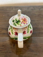 Load image into Gallery viewer, Pink and Green Floral Teapot
