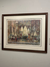 Load image into Gallery viewer, Framed Print &quot;Christmas 1978&quot; by Alex F. Yaworski, signed &amp; numbered
