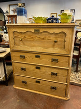 Load image into Gallery viewer, Antique English Pine Secretaire Circa 1850
