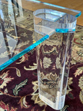 Load image into Gallery viewer, Glass Top Coffee Table with Adjustable Lucite Legs from Interlude Home
