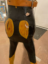 Load image into Gallery viewer, Wood Folk Art Doberman Pinscher

