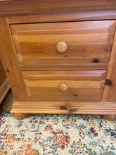 Load image into Gallery viewer, Pair of Pine 2 Drawer Nightstands from Broyhill
