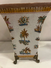Load image into Gallery viewer, Brass Footed Planter
