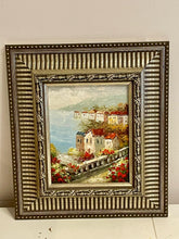 Load image into Gallery viewer, Oil Painting of Italian Seaside Village
