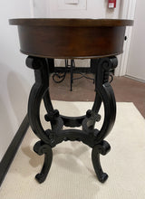 Load image into Gallery viewer, One Drawer Accent Table with Geometric Parquetry Top from Walter E. Smithe
