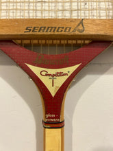 Load image into Gallery viewer, Vintage Wood Tennis Racket with Wood Press from Bancroft
